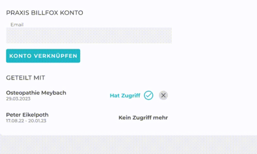 Email-Adresse eingeben